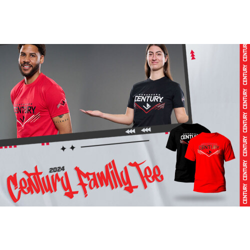 Betritt die Arena des Stils mit dem Century Family 2024 Unisex T-Shirt! - Betritt die Arena des Stils mit dem Century Family 2024 Unisex T-Shirt!