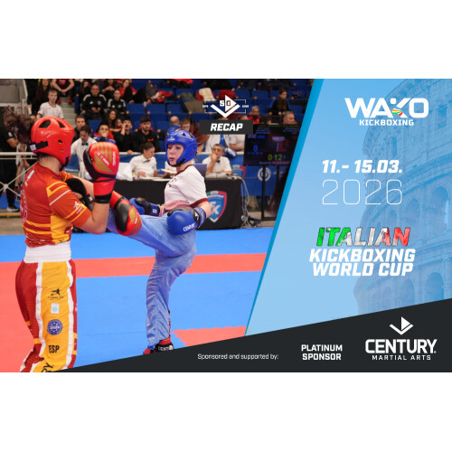 Rückblick: Italian World Cup Jesolo 2026 - Italian World Cup Jesolo 2026 – WAKO World Cup &amp; CENTURY Recap