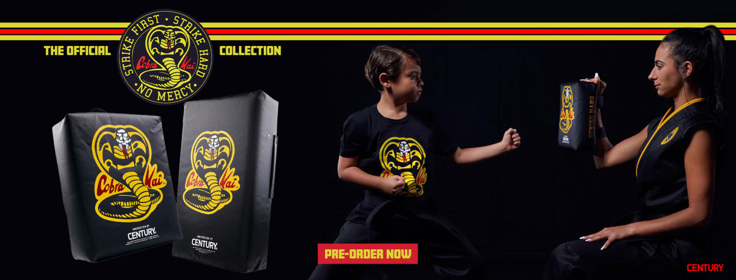 PRE-ORDER NOW - THE OFFICIAL COBRA KAI HAND TARGETS AND BODY SHIELDS
