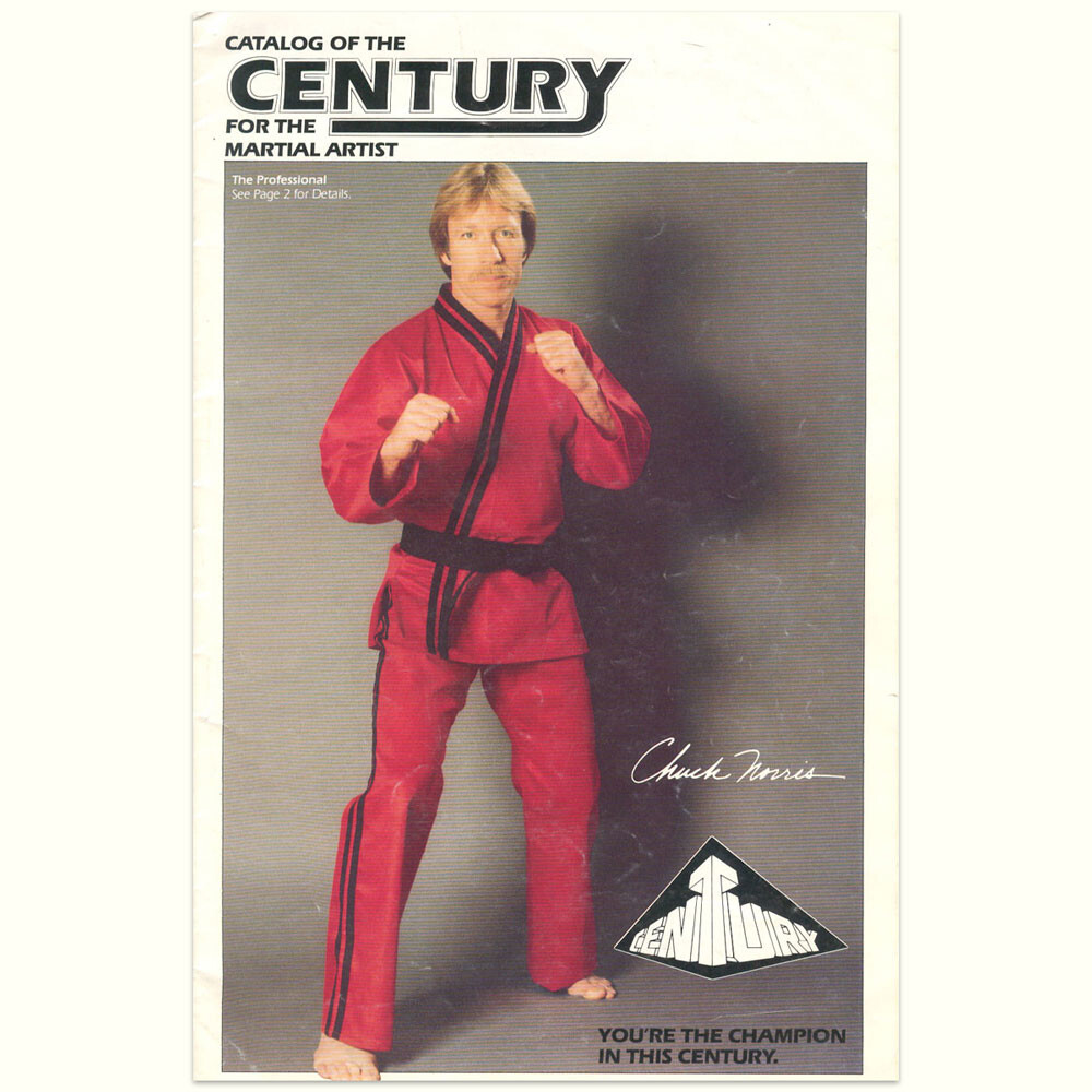 Century Katalog mit Chuck Norris