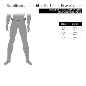 BRAZILIAN Jiu-Jitsu-Gürtel für Erwachsene...