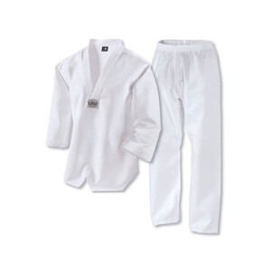 Lightweight TKD Student Uniform 6 oz. White 0