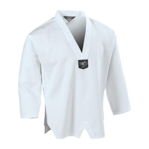 Lightweight TKD Student Uniform 6 oz. White 1