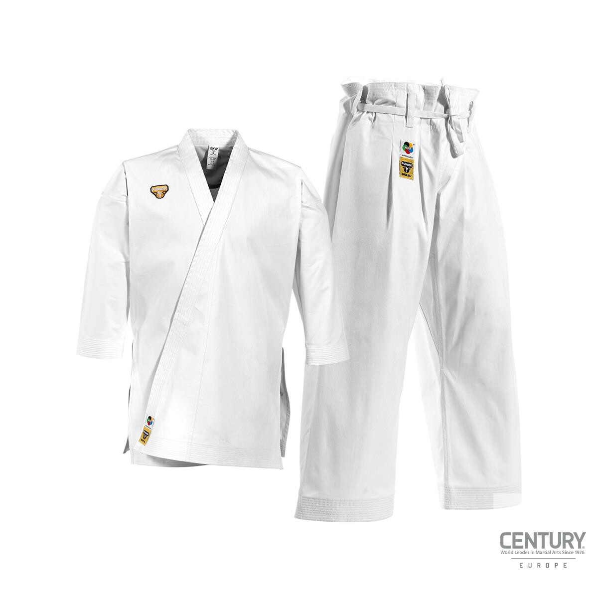 Century Karate Gi Size Chart