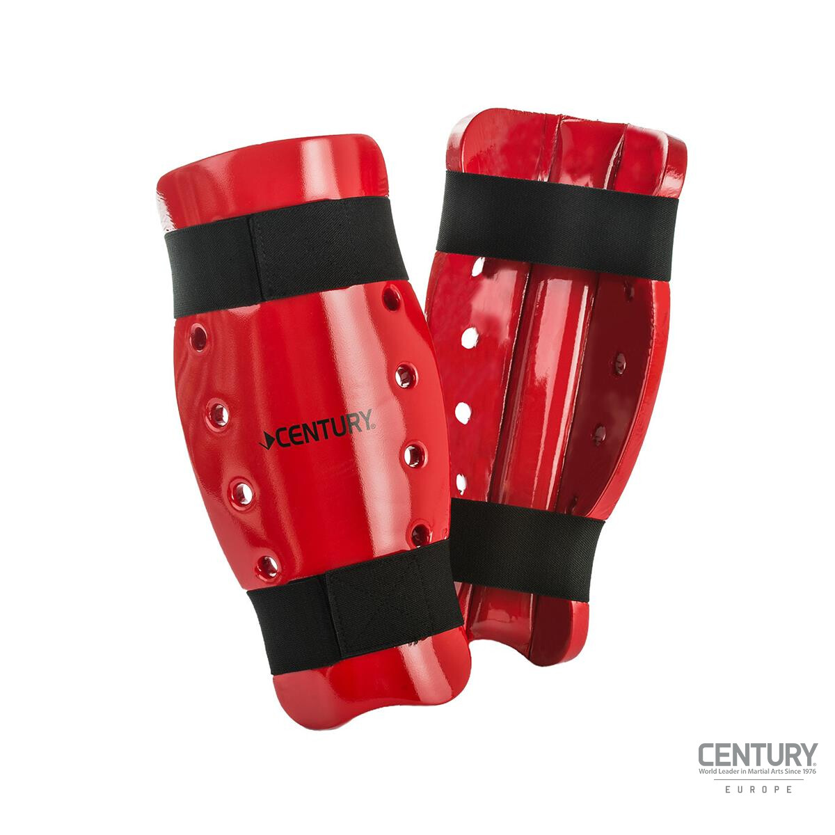 Student Sparring Shin Guards Red S box