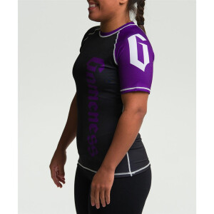 Gameness Woman short Sleeve Profi Rash Guard Purple S