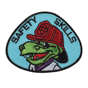 Lil Dragon Schoulder Badges Safety Skills