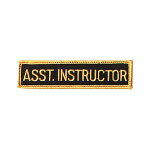 Rank Patches Asst. Instructor