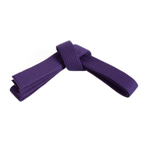 Double Wrap Solid Belt 0 Purple