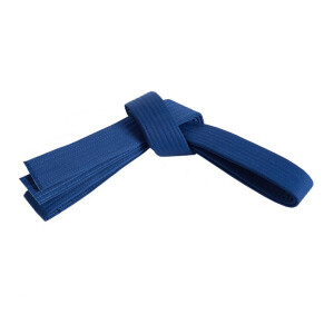 Double Wrap Solid Belt 1 Blue