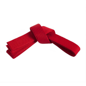Double Wrap Solid Belt 1 Red