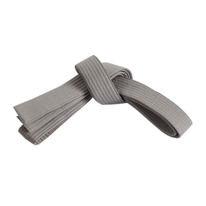Double Wrap Solid Belt 5 Gray