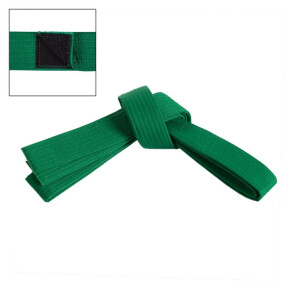 Adjustable solid one color Belt Green S