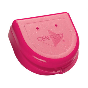 CENTURY Mouthguard Case Pink Silver