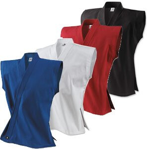 Martial Arts Lightweight Karate Taekwondo Jacket Karate Sleeveless Uniform Gi 