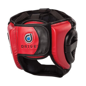 Drive Full Face Headgear Red/Black Ad L/Extra Large