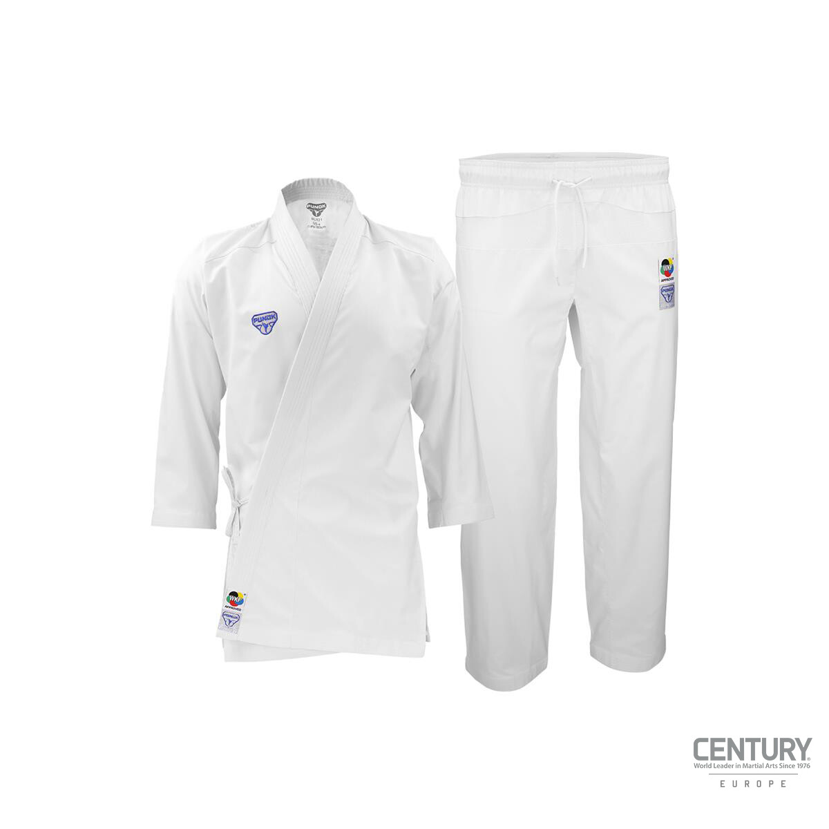CENTURY White 6oz Lightweight Martial Arts Uniform Gi Size 3 for sale online 