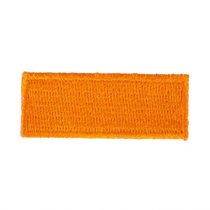 Iron On Belt Rank Stripes - Pack of 10 Orange