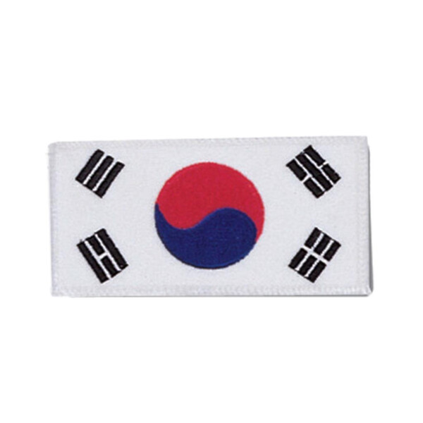 Koreanische Flagge Abzeichen