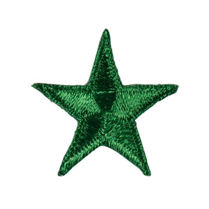 Star Patches 10 Pack Green