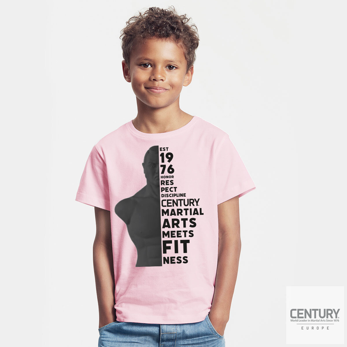 Century Claim Kids T-Shirt Rosa 152/158 box