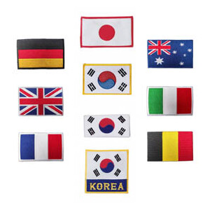 Country Flags Patches