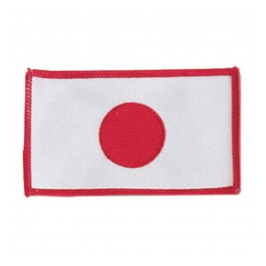 Country Flags Patch Japan
