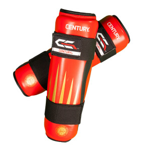 Shin Guard C-GEAR Integrity WAKO approved  Red/Gold Ad M/L