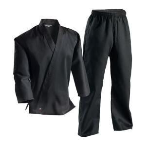 Lightweight Student Uniform 6 oz Black [1] 130 - 142 cm