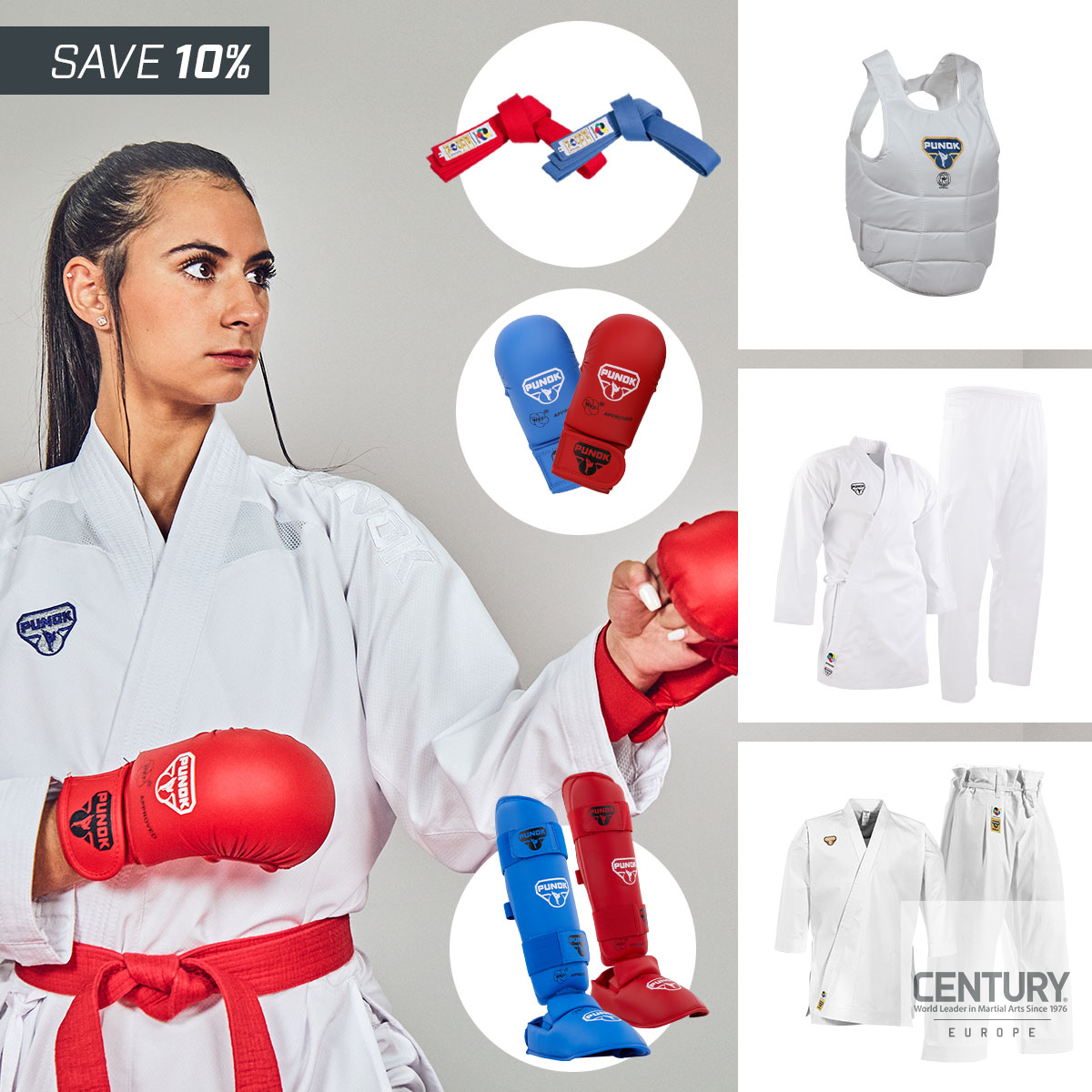 Century Punok Collection Premium Karate Clothing for Competitions