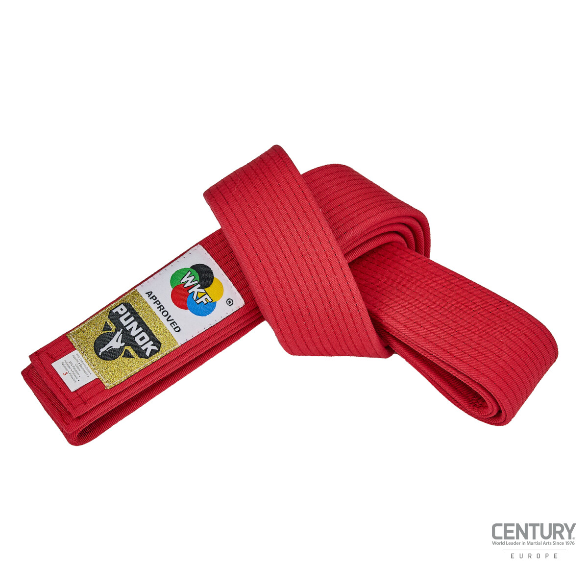 PUNOK Kata WKF Competition Belt Red [7]  box
